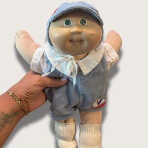 Vintage (1982) Cabbage Patch Kids - Preemie Blue Sailor Boy
